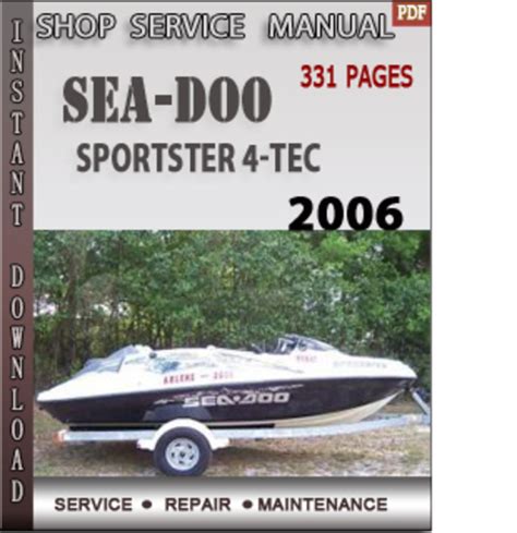 Seadoo Tec Service Manual