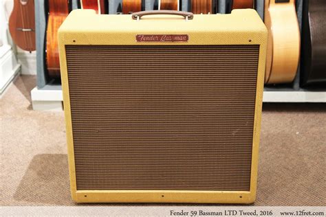 Fender 59 Bassman LTD Tweed 2016 12fret