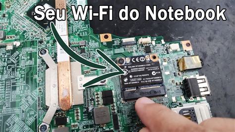 Placa Wlan de Notebook Veja Como é Como Funciona Wi fi YouTube