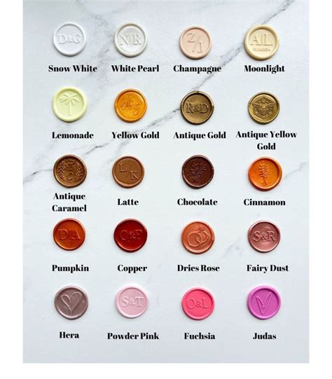 Personalized Wax Seals Stickers Wedding Wax Seals Monogram Wax Seals