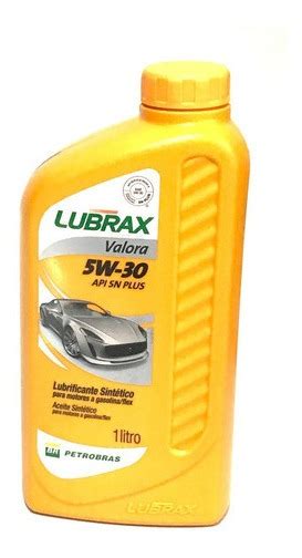 Kit Troca De Óleo Lubrax 5w30 Valora Sintetico 3 Litros Parcelamento