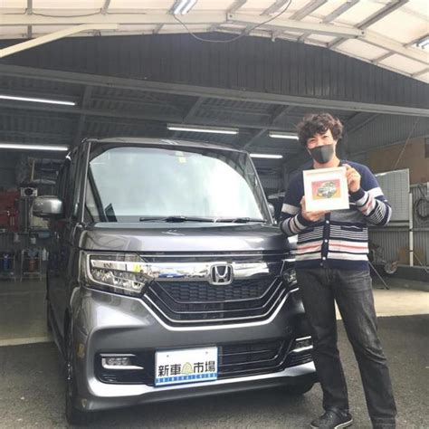 Hondaホンダ N Box Customの納車式です。｜新車市場早良小田部店 新車市場【公式】