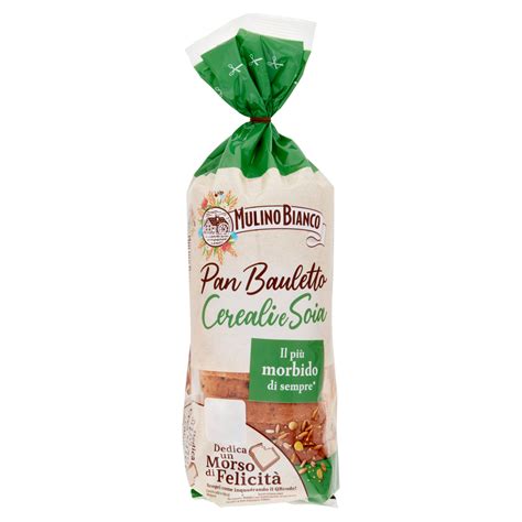 Mulino Bianco Pan Bauletto Cereali E Soia Pane Ideale Per Panini G