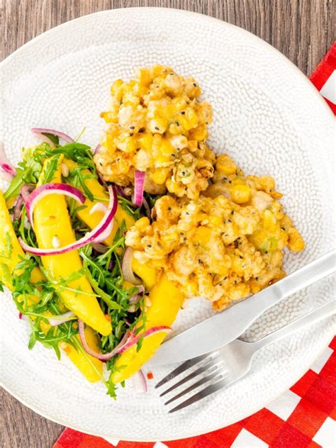 Prawn Fritters With Sweetcorn And Fennel Seeds Krumpli