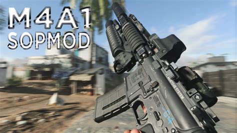 M A Sopmod Gameplay Modern Warfare Ps Youtube