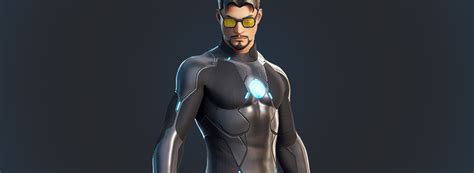 X Tony Stark Iron Man Skin Fortnite X Resolution