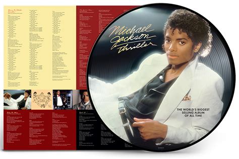 Jackson Michael Thriller Picture Disc LP Sarajevodisk Music Shop