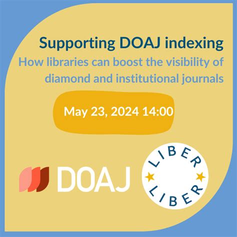 Supporting Doaj Indexing How Libraries Can Boost The Visibility Of