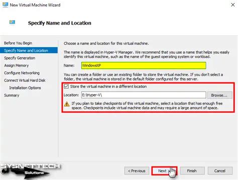 How To Install Windows Xp In Hyper V Sysnettech Solutions