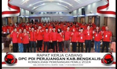 Portalriau Dpc Pdi Perjuangan Gelar Rapat Kerja Cabang Rakercab