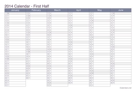 Workable Calendar 2014 9