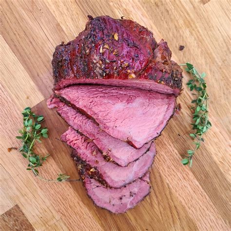 Smoking Beef Round Tip Roast