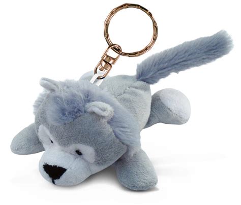 Wolf – Plush Keychain - DolliBu