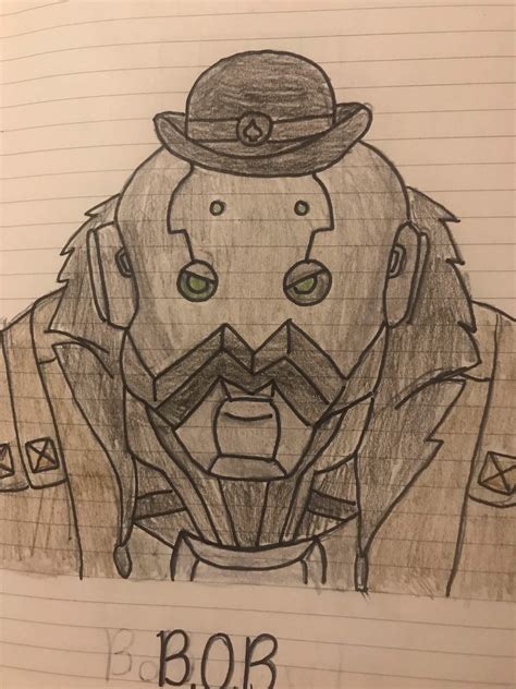 Bob Notebook Fanart 3 Overwatch Amino