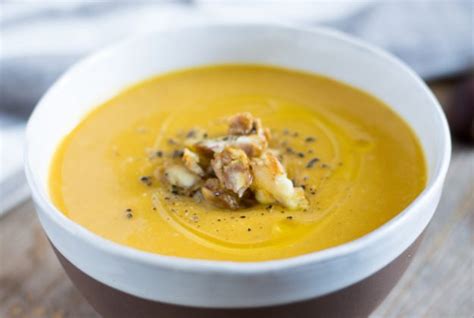 Velouté de courge Butternut au Kiri au Thermomix Recette Thermomix