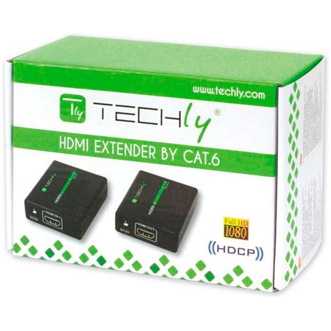 Techly HDMI Extender 1020 Mbps HDMI Over UTP 569 DKK