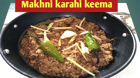 Makhni Karahi Keema Recipe Bakra Eid Special Keema Recipe Makhni