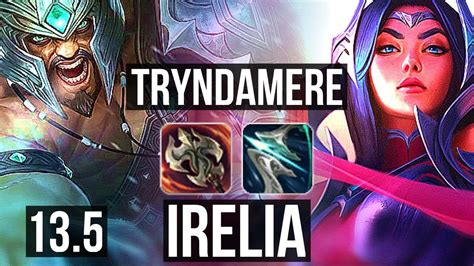 Trynda Vs Irelia Top 4 0 5 1 1m Mastery Kr Master 13 5 Youtube