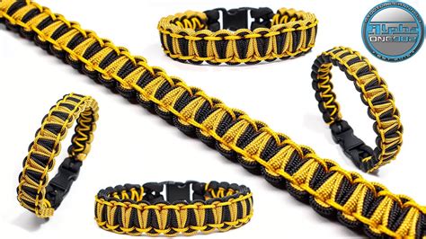 How To Make A Paracord Bracelet Cobra Knot Solomon Weave Paracord And