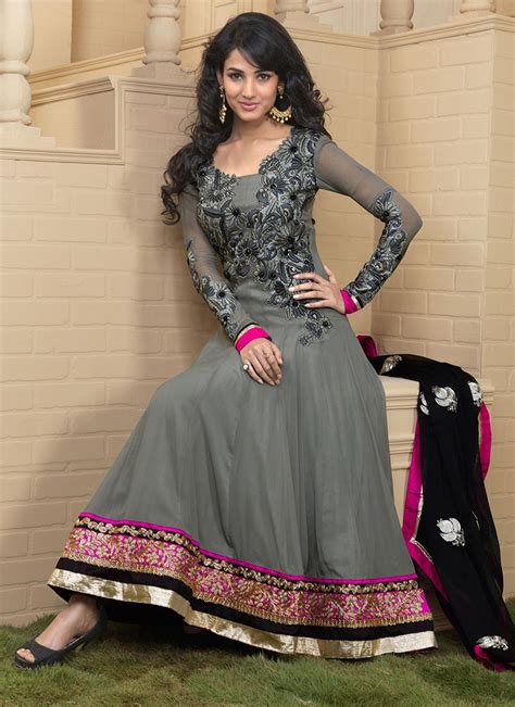 Bollywood Anarkali Embroidery Dresses Collection 2013-2014 - missy lovesx3