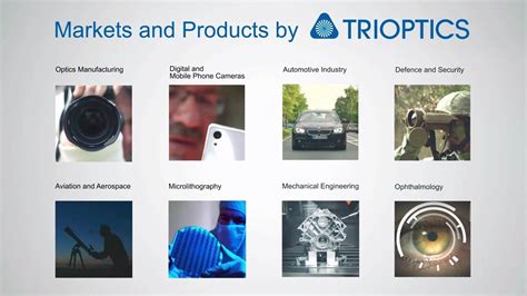 TRIOPTICS Products and Applications - YouTube