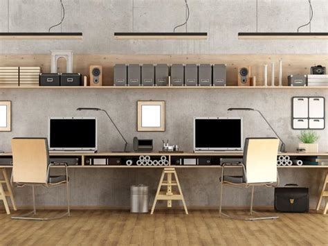 Minimalist office desk decor - moliaction