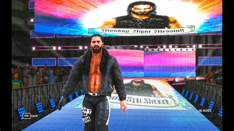 Seth Rollins With Gfx Entrance Wwe K Pc Mods Youtube