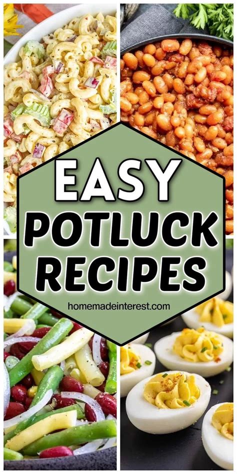 Easy potluck ideas – Artofit