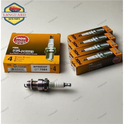 NGK BPR6EGP 7084 Spark Plug Perodua Kancil Proton Saga 12V Wira Waja