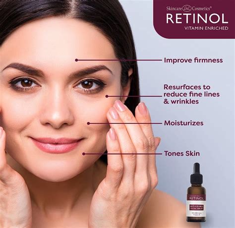 Skincare Ldel Cosmetics Retinol Enriched Anti Wrinkle Facial Serum 1