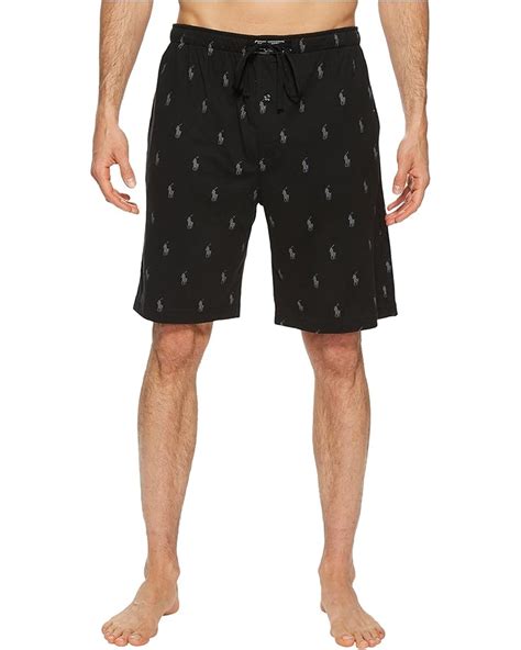 Men S Polo Ralph Lauren Knit Sleep Shorts Zappos