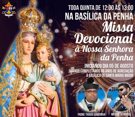 Missa Devocional Nossa Senhora Da Penha R Dio Catedral Fm Rj