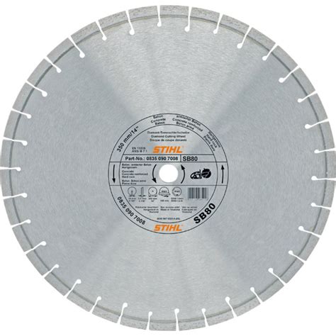 STIHL 14 DIAMOND CONCRETE WHEEL