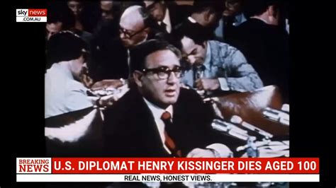 Henry Kissinger Dead At 100 Tributes Flow For Giant Of Us Foreign Policy The Advertiser