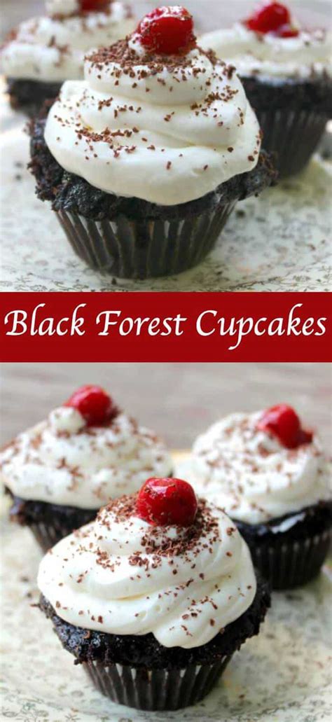 Easy Black Forest Cupcakes Recipe Restless Chipotle