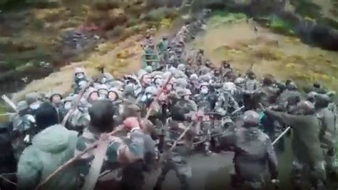 Indian And Chinese Troops Fight With Sticks And Bricks In Video Cnn