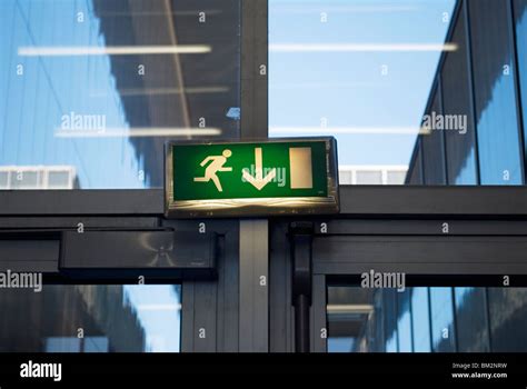 Running Man Emergency Exit Signs