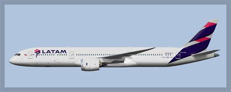 LATAM Chile Boeing 787-9 2020 (FSP Model) – ATCO Repaints