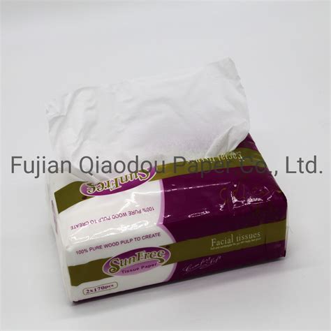 Wholesale Daily Use Toilet Paper Qiaodou Facial Tissue Paper Ply