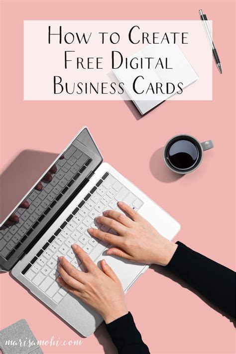 How to Create Free Digital Business Cards - Marisa Mohi