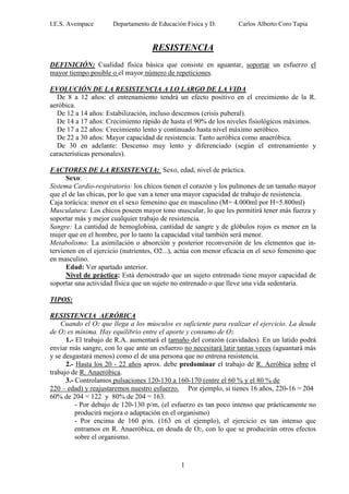 Resistencia Apuntes Pdf