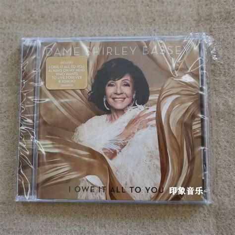 Dame Shirley Bassey I Owe It All To You 2020 Classic Music Album Shopee Malaysia