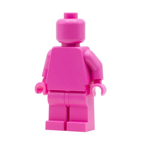 Pink Lego Monochrome Full Fig Minifigsme