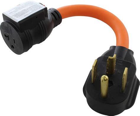 Ac Works 4 Prong 220 Volt Plug To 120 Volt 15 20amp Household Female Adapter Cord 4 Prong