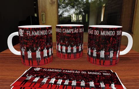 Caneca Personalizada Flamengo 21 Mundial 81 Futebol Elo7