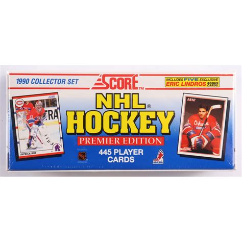 Score Nhl Hockey Premiere Edition Complete Factory Sealed Set Of