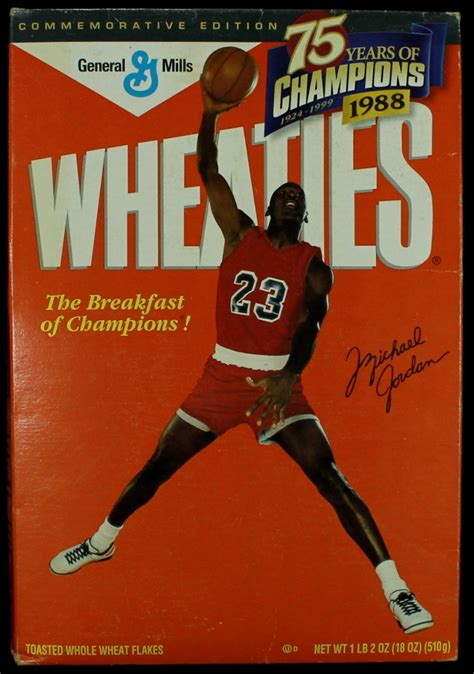 Michael Jordan Wheaties Box