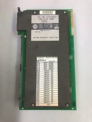 Allen Bradley Iad B Input Module Ebay