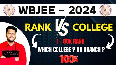 WBJEE 2024 RANK Vs COLLEGE WBJEE 2024 COUNSELLING PROCESS WBJEE