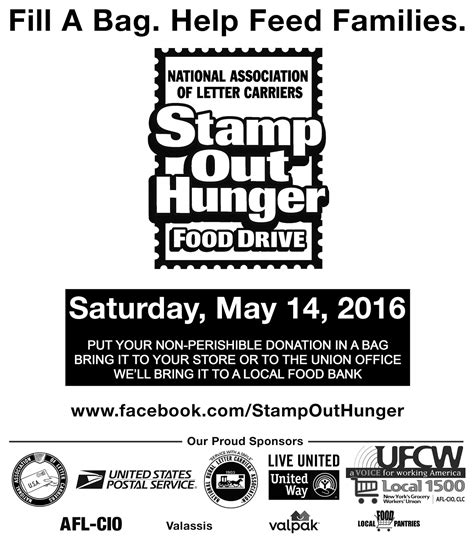 Ufcw Local 1500 Blog Stamp Out Hunger